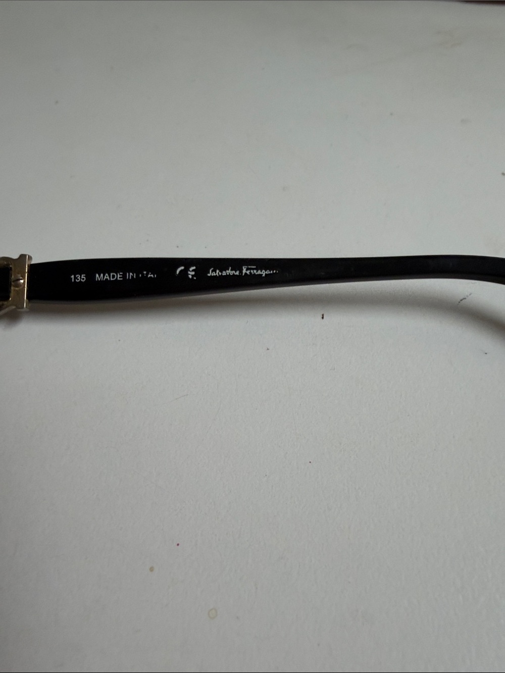 Salvatore Ferragamo Black Rectangular Women's Eyeglass Frames - Picture 4 of 4